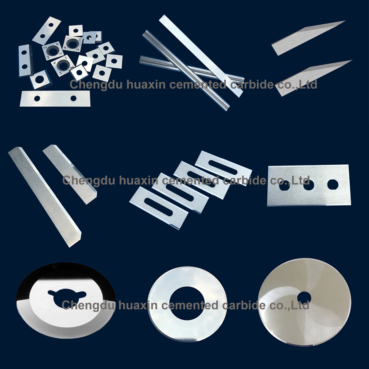 industrial carbide knives and blades